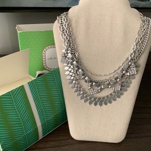 Stella & Dot Sutton Necklace w/Box & Flat Stand